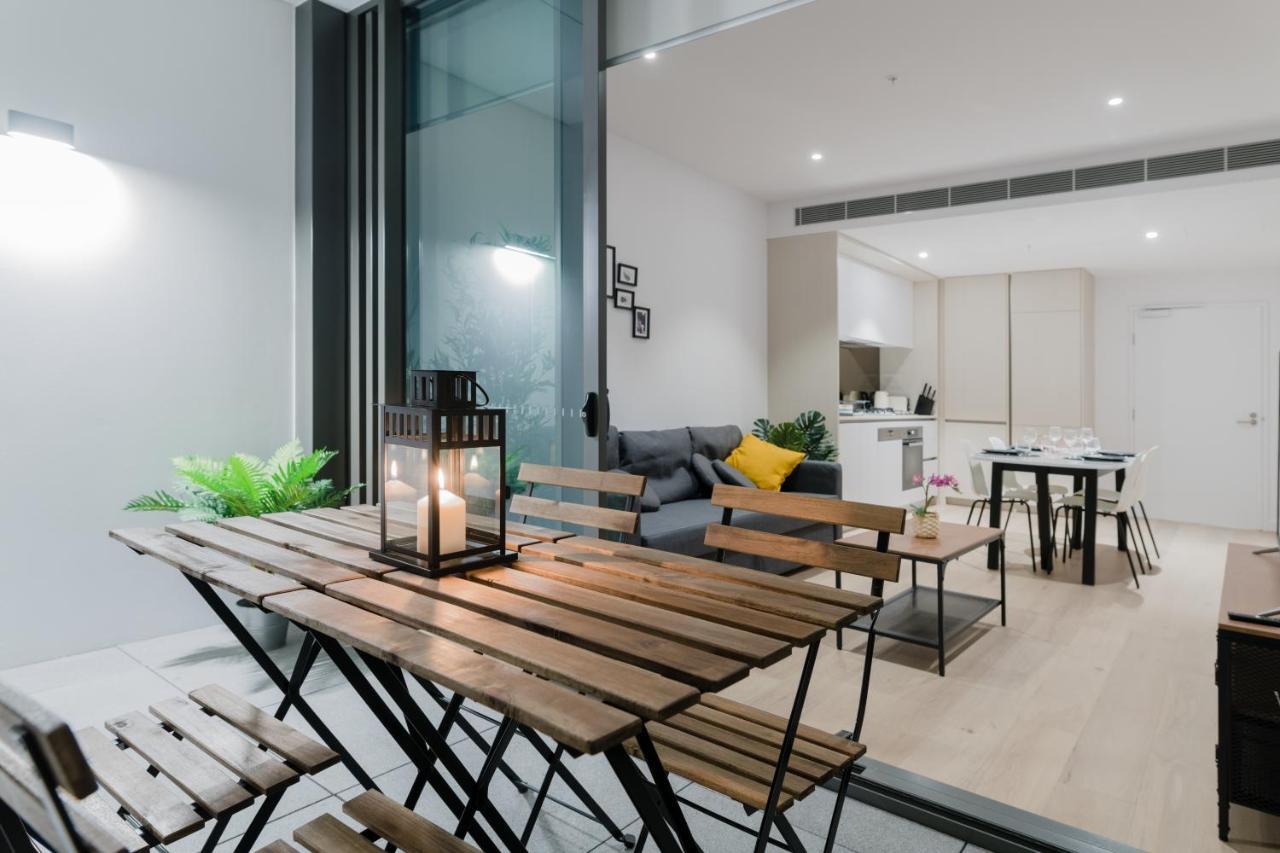 Modern 2 Bedroom Apartment Darling Square Sydney Exterior foto