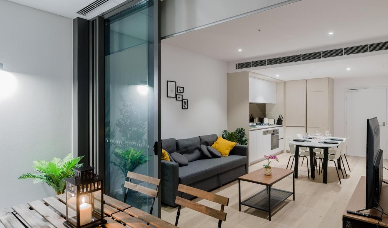 Modern 2 Bedroom Apartment Darling Square Sydney Exterior foto